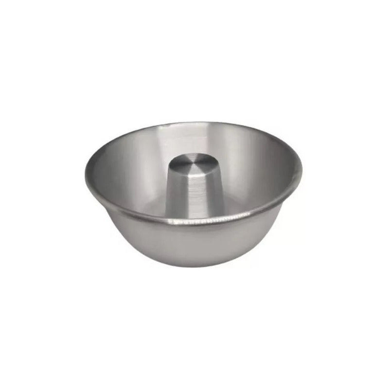 Molde Torta Molde Queque Redondo Molde Aluminio Flanera 22cm Gris