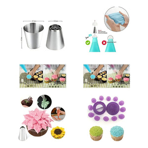 Set De Pasteleria Articulos De Reposteria Decoracion 137pcs