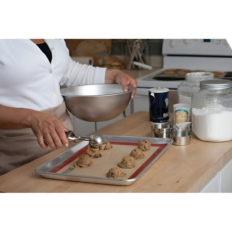 Tapete De Silicona Lamina De Silicona Tapete Horno 60x40cm Beige