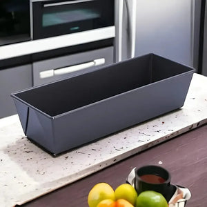 Pack X4 Molde Pan Molde Para Pan De Molde Rectangular 35cm Gris Claro