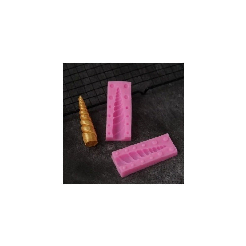 Moldes Silicona Molde De Fondant Molde Unicornio Cacho Rosa 266
