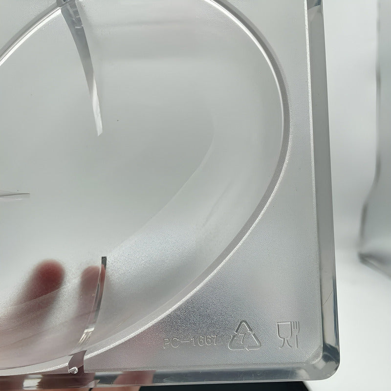 Molde Para Chocolate Policarbonato Molde Doble Huevo Pascua Transparente