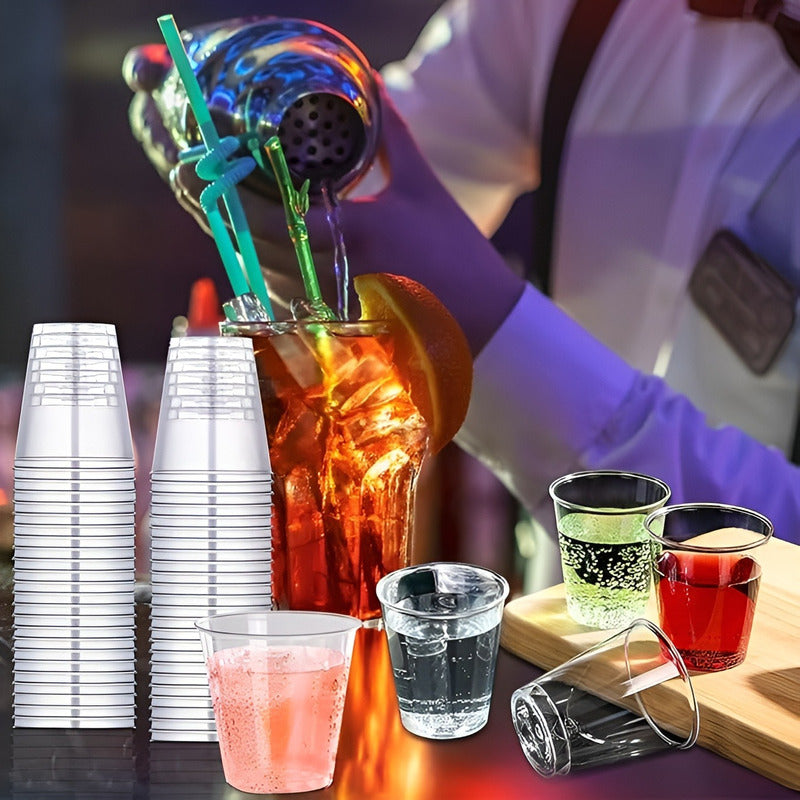 25 Vasos Acrilicos Postres Vasos Plasticos Vasos Postre 3oz