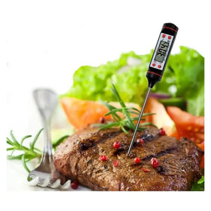 Termómetro Digital De Cocina Gastronómico Negro