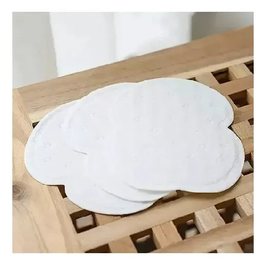 X20 Parches Protectores Piel Antitranspirantes Axilas Polera Antitranspirantes Protectores Dérmicos Protectores... Blanco