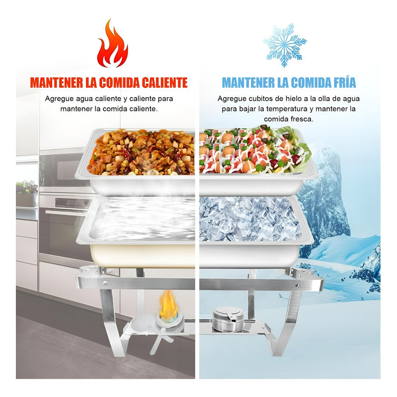 Chafer Bufetera Chafing Buffet Vapor 3 Depositos Chafers 3l Bufetera Chafer 3 Depositos