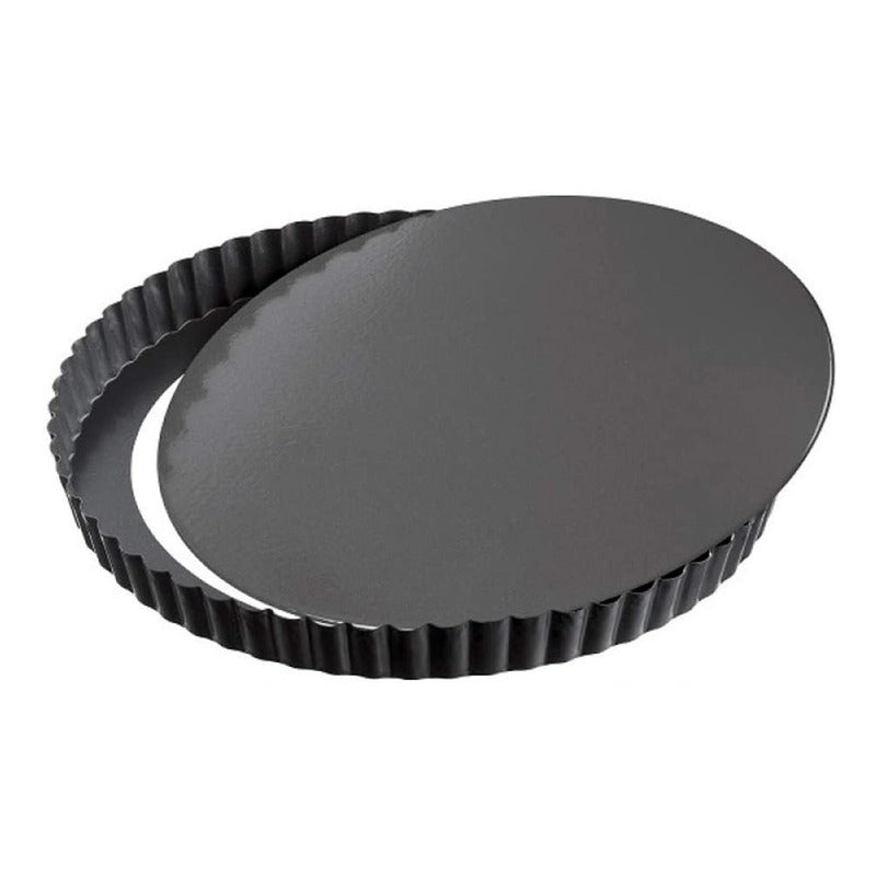 Molde Desmontable Moldes Desmontables Moldes Reposteria 28cm Gris