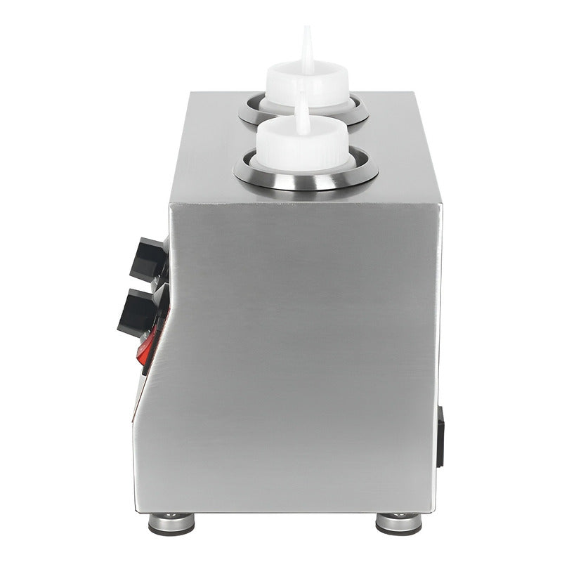 Dispensador Salsas Botellas Dispensadoras Envases 650ml Plateado