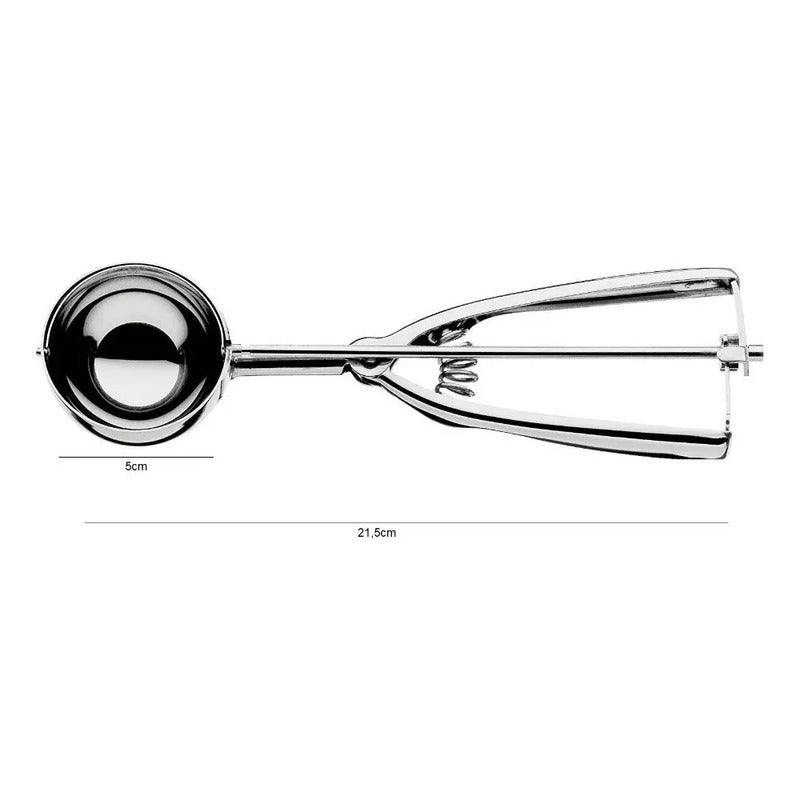 Cucharas Para Helados Cuchara Helado Cuchara De Helado 6y5cm Gris Claro