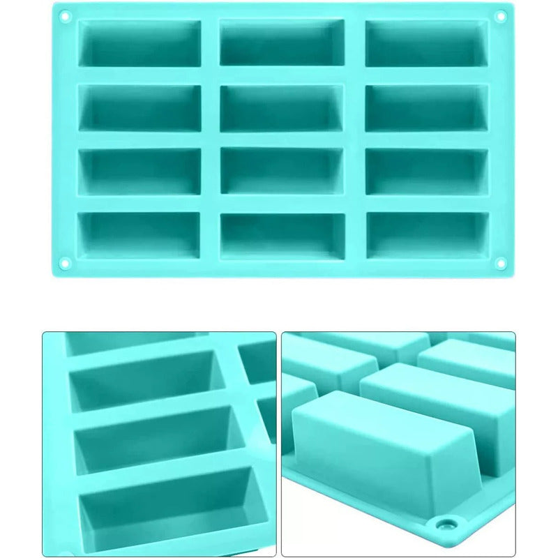 Moldes Silicona Barra Cereal Chocolate Molde Silicona Barra Multicolor