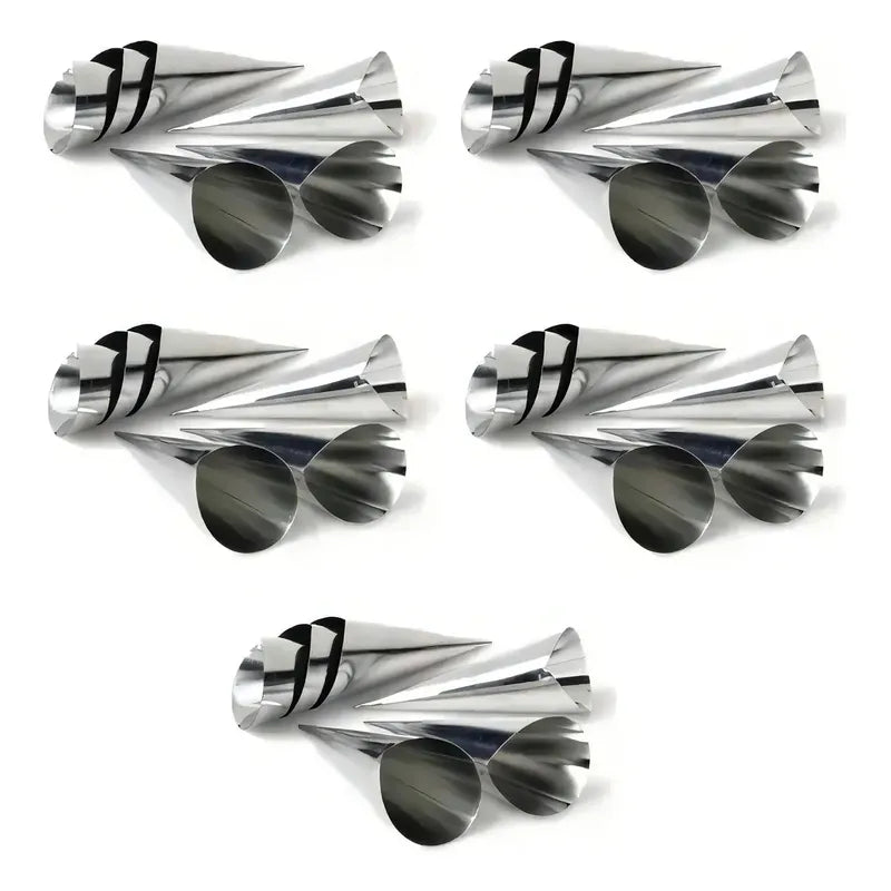 Pack X30 Cono Molde Para Cannoli Molde Cocina Cachito Croissant Pan Danes Molde Cono Molde De Cachitos Molde Para Cannoli Molde Para Conito Molde Cachito Molde Cannoli Molde Aluminio Pasteleriuscl