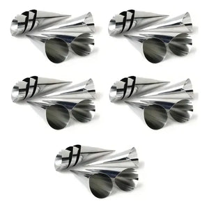 Pack X30 Cono Molde Para Cannoli Molde Cocina Cachito Croissant Pan Danes Molde Cono Molde De Cachitos Molde Para Cannoli Molde Para Conito Molde Cachito Molde Cannoli Molde Aluminio Pasteleriuscl