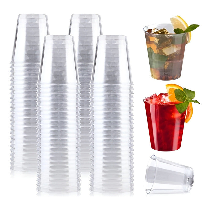 50 Vasos Postre Vasos Acrilicos Postres Vasos Plasticos 3oz