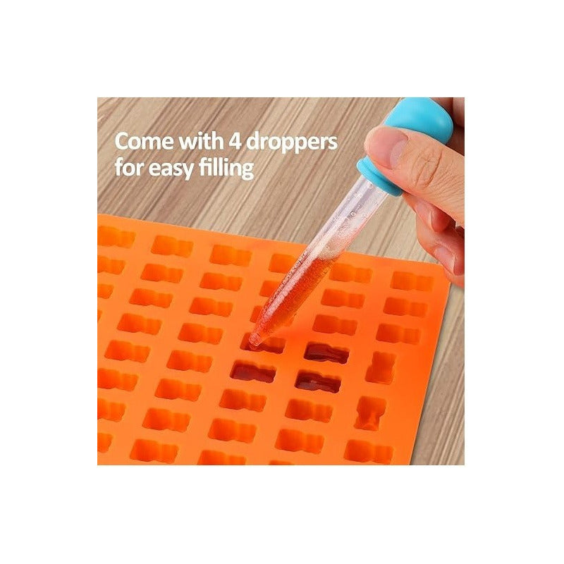 Molde De Silicona Ositos Moldes Silicona Reposteria 50 Osito