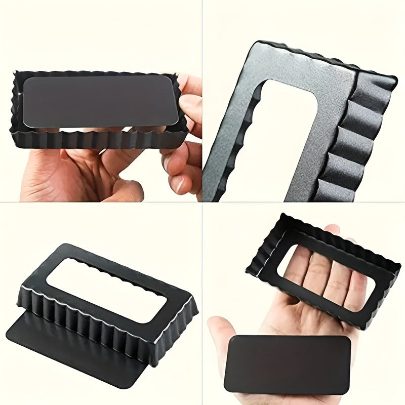 Moldes Desmontables Molde Desmontable Rectangular Individual Gris