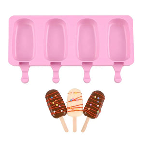 Moldes De Silicona Para Helados Molde Silicona Reposteria Helado 0417 Moldes De Silicona Para Paletas Para Cake Pop... Multicolor