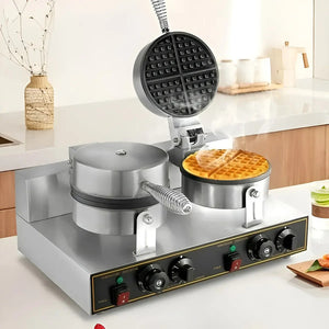 Waflera Doble Maquina Para Waffles Waflera Grande 2400w Wafleras Con Formas Waffle Maquina Para Hacer Waffles Maquina De Waffles Wuaflera Waflera Industrial Waflera Doble Maquina Waflera Pasteleriuscl