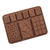 Moldes De Chocolates Moldes Barra De Chocolate Silicona B9  Marrón