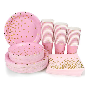 20 Vajilla De Cumpleaños Servilleta Platos Vaso Desechables