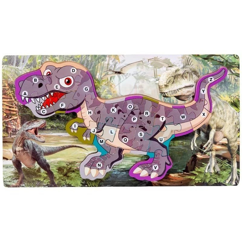 Puzzle Rompe Cabeza Encaje De Letras Juegos De Ingenio 7822