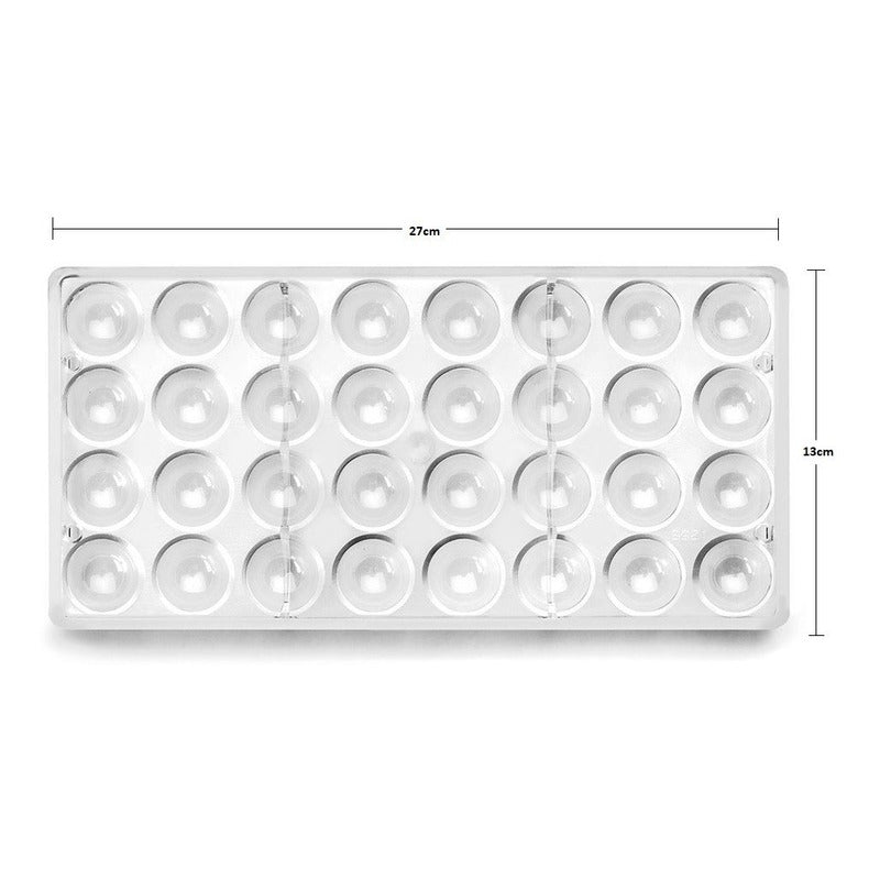 Moldes Chocolate Moldes De Chocolate Policarbonato 32circulo Transparente
