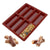 4 Moldes Para Chocolate Molde Silicona Reposteria Barra 8cav Multicolor