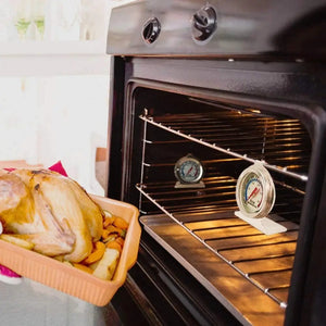 Termómetro Cocina Termometro Para Horno Color Plateado