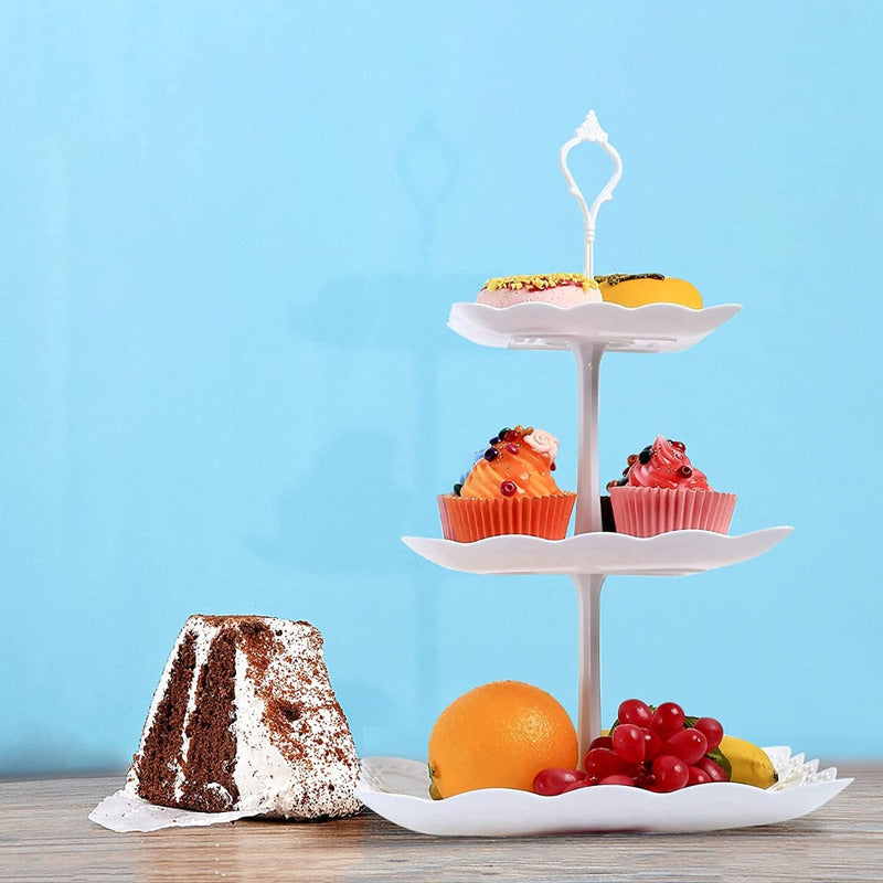 Pack X2 Porta Torta Porta Cupcakes  Torre Porta Cupcake