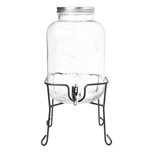 Dispensador De Jugo Con Atril Dispensadores Bebidas Tarro 4l Dispensador Sobremesa Portatil Cocina Dispensador De Bebidas Recipiente Pasteleriuscl