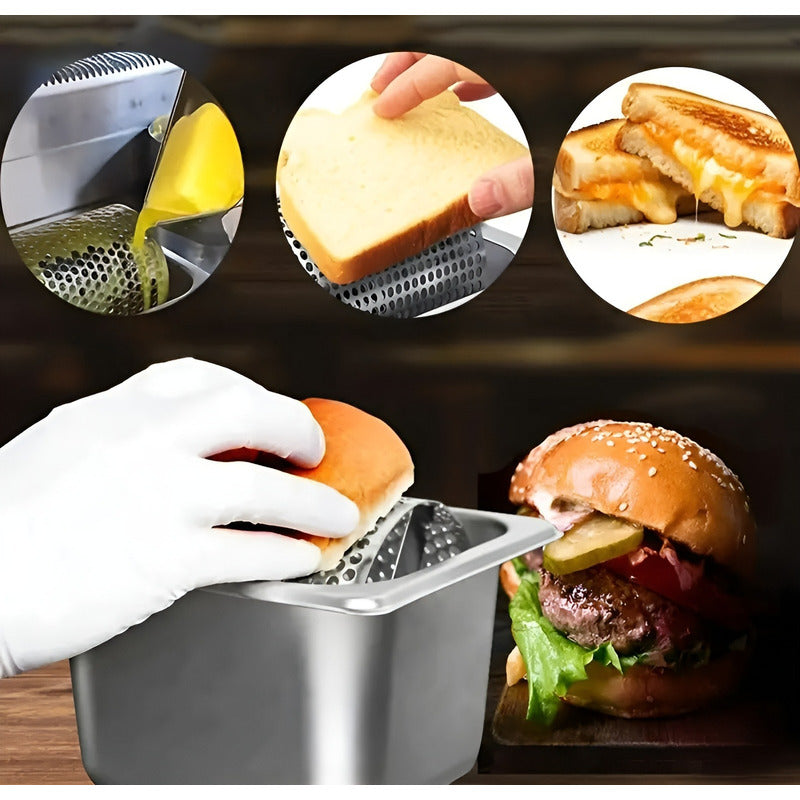 Mantequillera Rodillo Esparcidor De Mantequilla Rueda 60mm Plateado