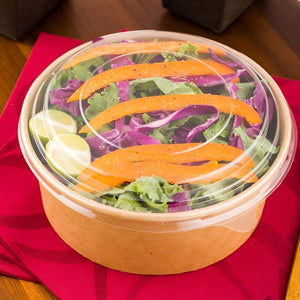 X100 Bowl Con Tapa Bowls Plastico Envases Bowl Kraft 750 Cc Beige / Bowl Con Tapa 750cc