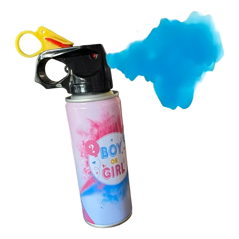 Extintor Revelacion Genero Extintor Humo Spray Color 110grs Azul
