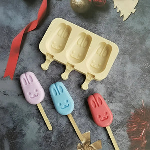 Moldes De Silicona Para Helados Molde Paletas Helado Conejo Molde Para Helado Verano Molde De Conejo Molde Paletas Para Helado Molde Helados Molde Reposteria Insumo Reposteria Multicolor Pasteleriuscl
