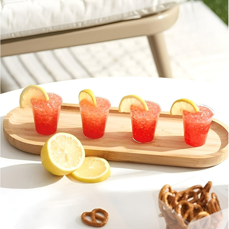 Set X25 Vasos Shot Pocillos Para Postres Vaso Plastico 30ml Transparente / Pocillos Para Postres / 40ml