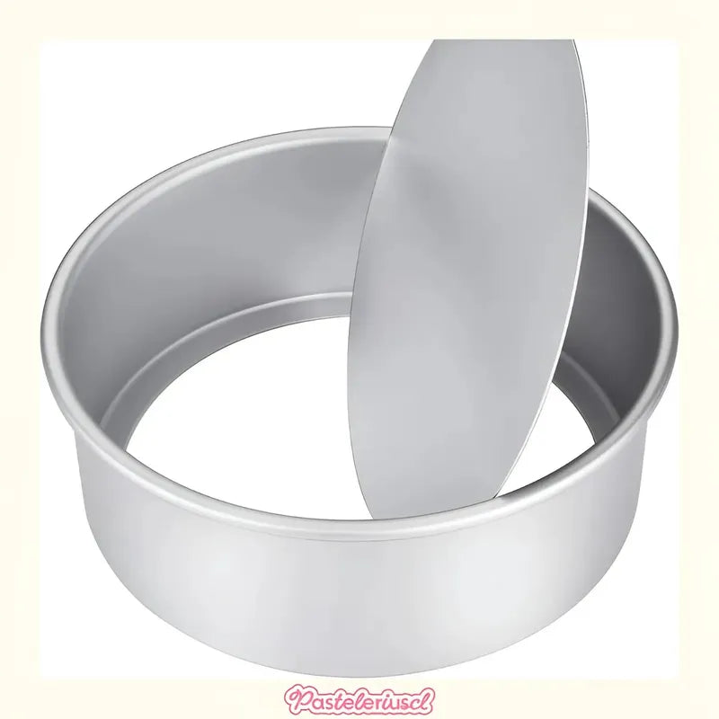 Molde Desmontable Aluminio Gris 24cm Para Torta Queque Tarta Molde Redondo De Aluminio Fondo Desmontable Moldes Redondos De Aluminio Para Queques Utensilios De Reposteria Para Tortas Pasteleriuscl