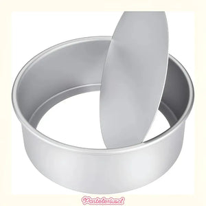 Molde Desmontable Aluminio Gris 24cm Para Torta Queque Tarta Molde Redondo De Aluminio Fondo Desmontable Moldes Redondos De Aluminio Para Queques Utensilios De Reposteria Para Tortas Pasteleriuscl
