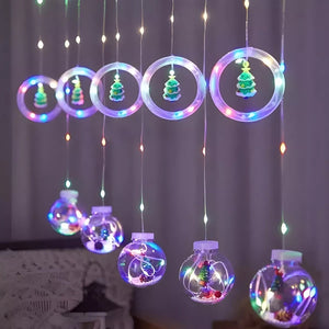 2 Luces Guirnalda Luces Navideñas Cascada Guirnaldas Navidad