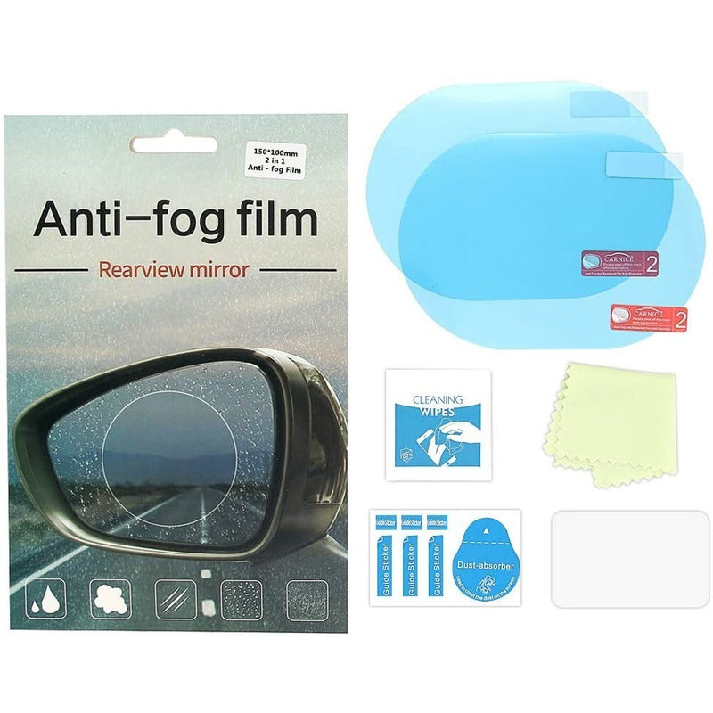6 Lamina Antiempañante Anti Agua Laminas Espejo Retrovisor