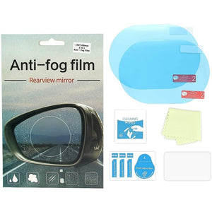 4 Lamina Antiempañante Anti Agua Laminas Espejo Retrovisor