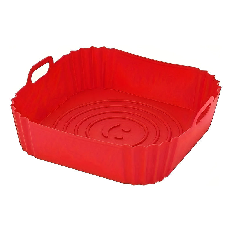 X2 Forro De Freidor Forro De Silicona Air Fryer Cuadrado