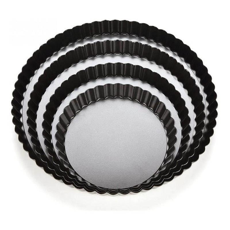 Pack X4 Moldes Desmontables Molde Desmontable 26 28 30 32 Cm