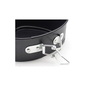 2 Molde Torta Moldes Queque Moldes Desmontables Mini Redondo Gris 619