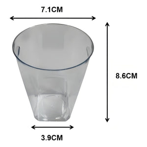 60 Vaso Desechable Plastico Vaso 7oz Vasos Plasticos 200ml Desechables Vasos Para Bebidas Juego De Vasos Descartables Vasos Grande Vasos Plásticos Pasteleriacl