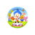 Pack X10 Platos De Cumpleaños Desechables Plim Plim 23cm