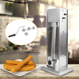 Churrera Industrial Maquina Churros Maquina De Churros 5l Plateado