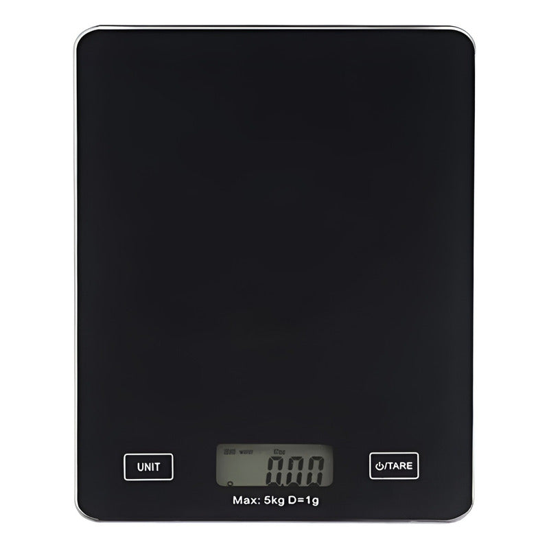 Gramera Digital Pesa Gramera Cocina Pesa Alimentos 5kg/0.01g Negro 5 Kg
