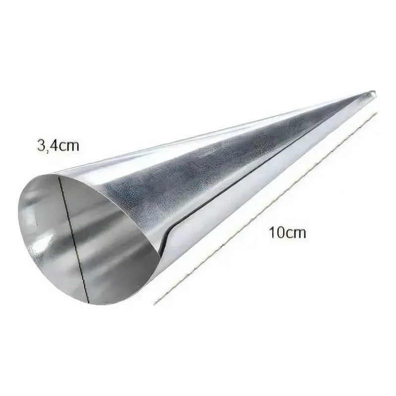 Pack X90 Cono Molde Para Cannoli Molde Cocina Cachito Croissant Pan Danes Molde Cono Molde De Cachitos Molde Para Cannoli Molde Para Conito Molde Cachito Molde Cannoli Molde Pasteleriuscl Gris