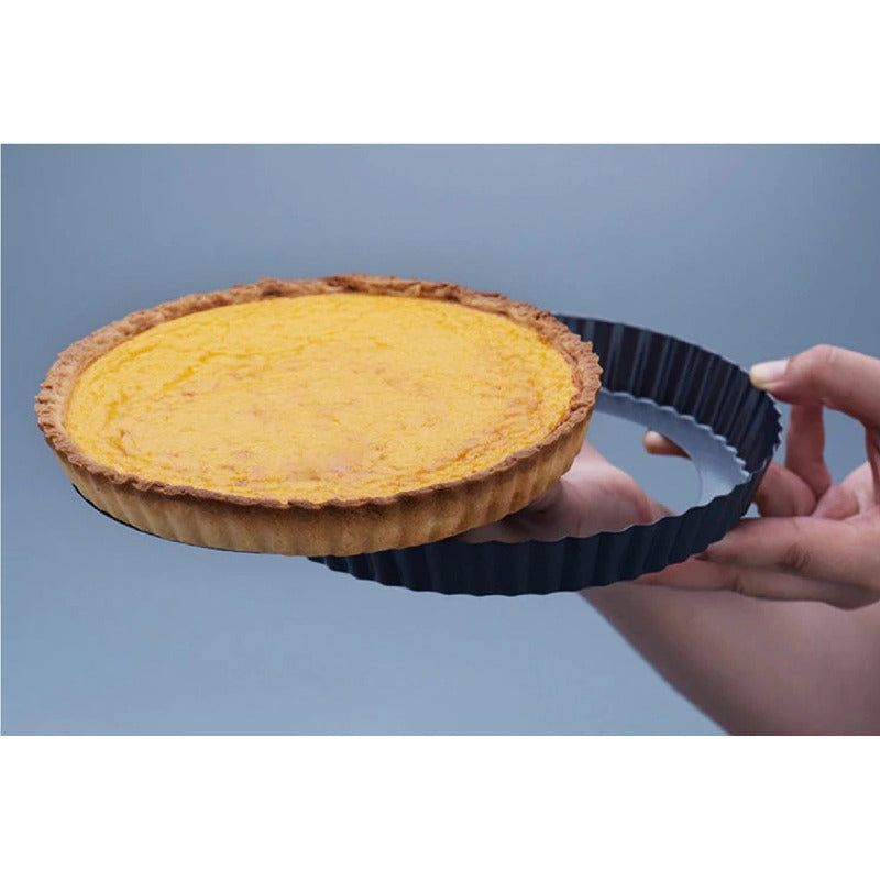 Molde Desmontable Moldes Desmontables Moldes Reposteria 28cm Gris