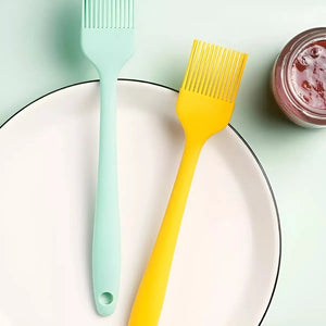 Brochas De Silicona Reposteria Utensilios Cocina Pincel 26cm Brocha De Reposteria Pincel Cepillos De Silicona Para Repostería Brochas De Cocina Cepillos Para Untar De Silicona Resistente Pasteleriuscl