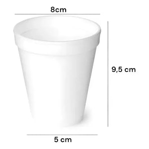 Set 50 Vasos Termicos Vasos Desechables Vaso Descartable Vasos De Plumavit Vaso Cafe Vaso Plumavit Vaso De Cafe Vaso Para Te Vaso De Te Vaso De 8oz Vaso De Cafe 8oz 240ml Pasteleriuscl